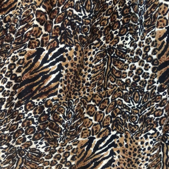 Lotus mixed animal print skirt - Picture 2 of 7
